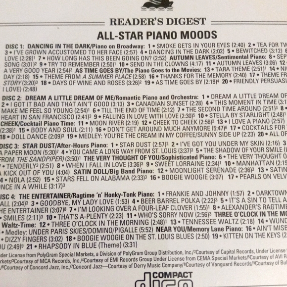 Collectors 10 CD Choice Orchestra, Piano, Organ & Music Box All Star Favorites - Picture 9 of 15